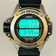 Load image into Gallery viewer, CASIO DEP-700 Quartz LOG MEMORY TITANIUM Diving Watches Diving King 50.4mm