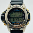 Load image into Gallery viewer, CASIO DEP-700 Quartz LOG MEMORY TITANIUM Diving Watches Diving King 50.4mm