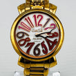 Load image into Gallery viewer, Gaga Milano Manuale35 Gold Quartz 6021 White Dial Ladies Watch 35.0mm