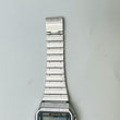 Load image into Gallery viewer, Casio data bank 150 DB-1500 digital quartz square dial stainless band 36.0mm