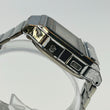 Load image into Gallery viewer, Casio data bank 150 DB-1500 digital quartz square dial stainless band 36.0mm