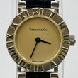Load image into Gallery viewer, TIFFANY&Co. Atlas Leather Belt S0640 Quartz Water-Resistant Women's watch 20.6mm