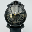 Load image into Gallery viewer, Gaga Milano watch manuale 40 black shell 5022 quartz 15133 40.1mm