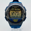 Load image into Gallery viewer, Casio sports gear LAP MEMORY 60 W-734J-2AJF blue with windshield scratches 38.5m