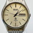 Load image into Gallery viewer, SEIKO 7123-8110 TYPEⅡ quartz men's watch date vintage battery replaced 36.0mm