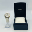 Load image into Gallery viewer, CASIO wave ceptor LWA-M160 solar battery ladies wristwatch white leather 33.9mm