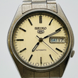 Load image into Gallery viewer, SEIKO 5 self-winding watch 7S26-6000 analog stainless steel men's watch 34.4mm