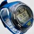 Load image into Gallery viewer, Casio sports gear LAP MEMORY 60 W-734J-2AJF blue with windshield scratches 38.5m