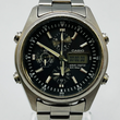 Load image into Gallery viewer, Casio wave ceptor WVQ-500DJ Solar chronograph men's watch battery replaced 41.8mm