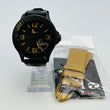 Load image into Gallery viewer, 3H Autmatic deep pro ocean diver men'watch Black dial 52.3mm With spare belt