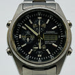 Load image into Gallery viewer, Casio wave ceptor WVQ-500DJ Solar chronograph men's watch battery replaced 41.8mm