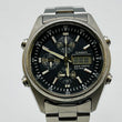 Load image into Gallery viewer, Casio wave ceptor WVQ-500DJ Solar chronograph men's watch battery replaced 41.8mm
