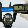 Load image into Gallery viewer, Gaga Milano watch manuale 40 black shell 5022 quartz 15133 40.1mm