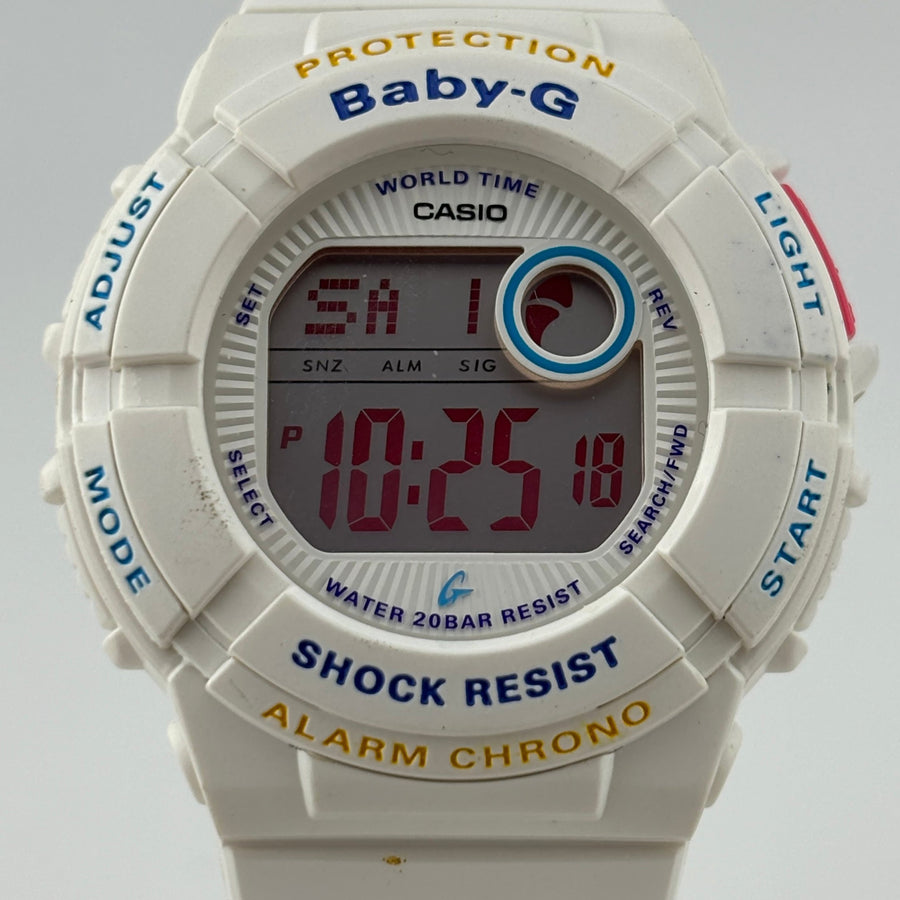 CASIO Baby-G BGD-120 Quartz Reef Water resistant to 20 ATM World Time 38.3mm