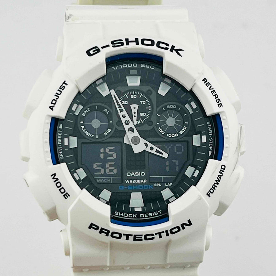 CASIO G-SHOCK GA-100B quartz waterproof men's watch 50.7mm