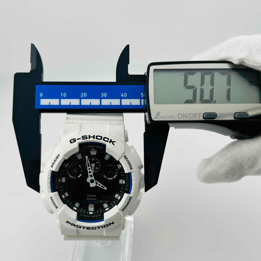 CASIO G-SHOCK GA-100B quartz waterproof men's watch 50.7mm