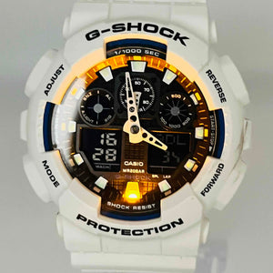 CASIO G-SHOCK GA-100B quartz waterproof men's watch 50.7mm