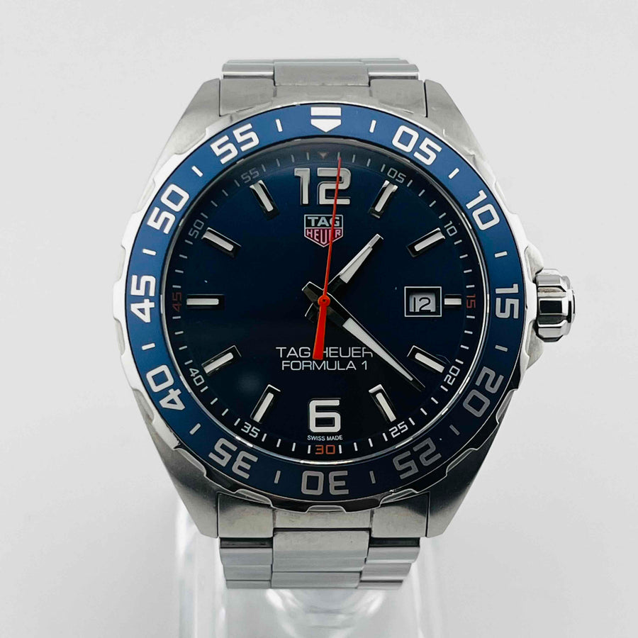 Tag Heuer Formula1  WAZ1010 WUK9287 Quartz Date Blue Dial 42.6mm