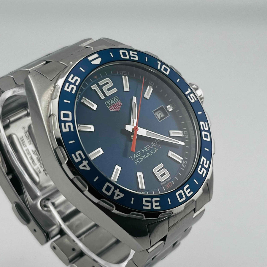 Tag Heuer Formula1  WAZ1010 WUK9287 Quartz Date Blue Dial 42.6mm