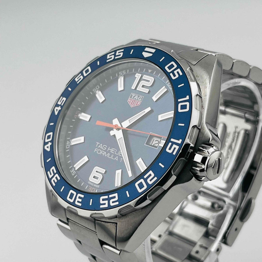 Tag Heuer Formula1  WAZ1010 WUK9287 Quartz Date Blue Dial 42.6mm