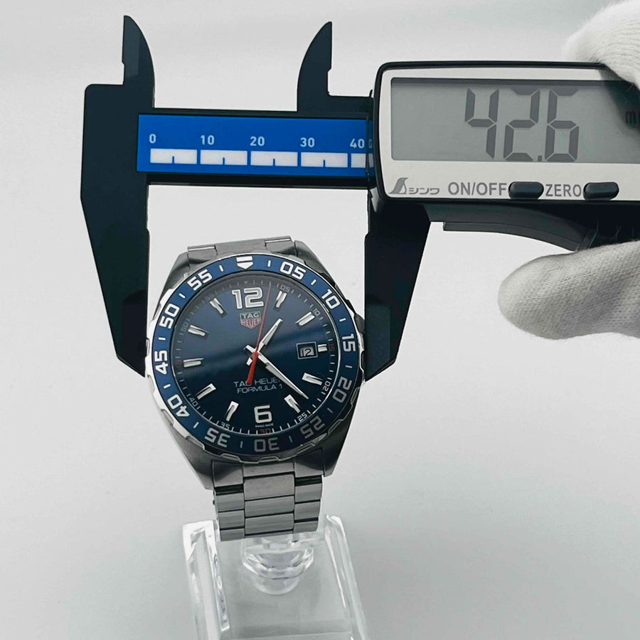 Tag Heuer Formula1  WAZ1010 WUK9287 Quartz Date Blue Dial 42.6mm