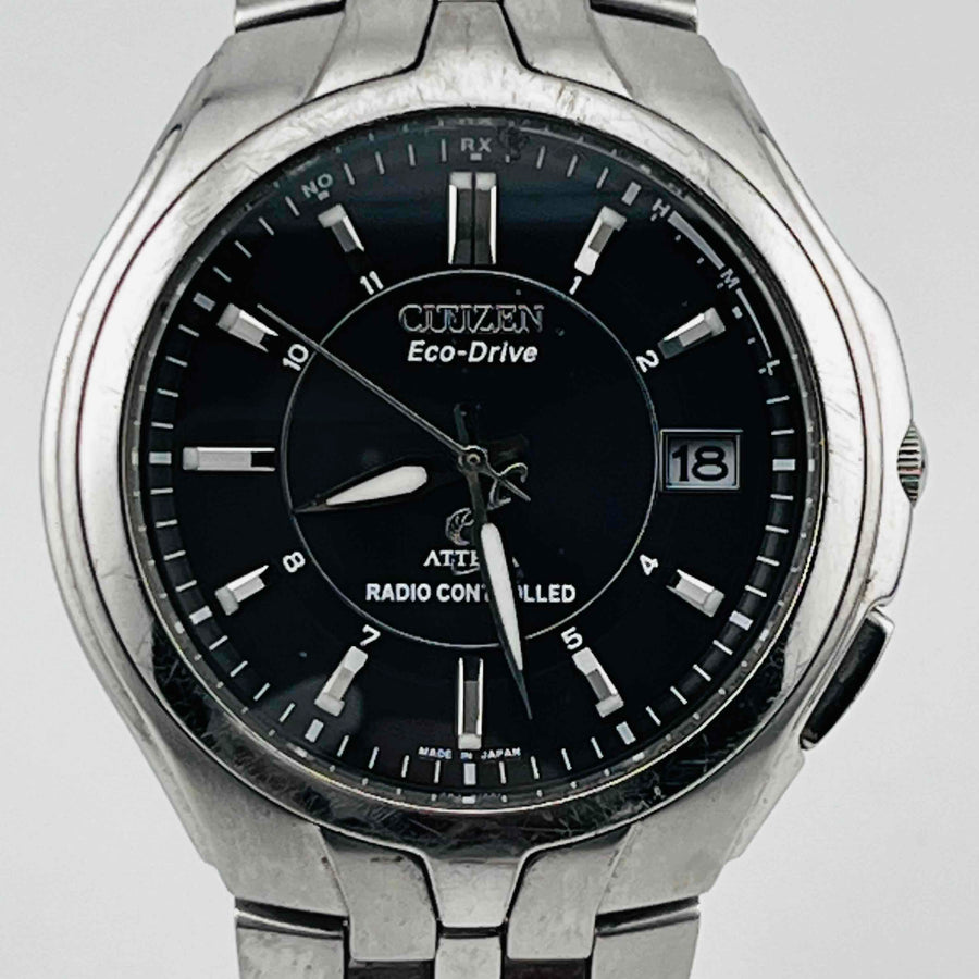 CITIZEN Atessa H410-T005870 date ECO DRIVE  39.4mm