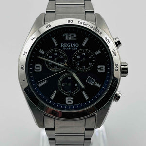 CITIZEN REGUNO Chronograph Solar tech H500-R006282 Navy Dial Men's Watch 38.0mm