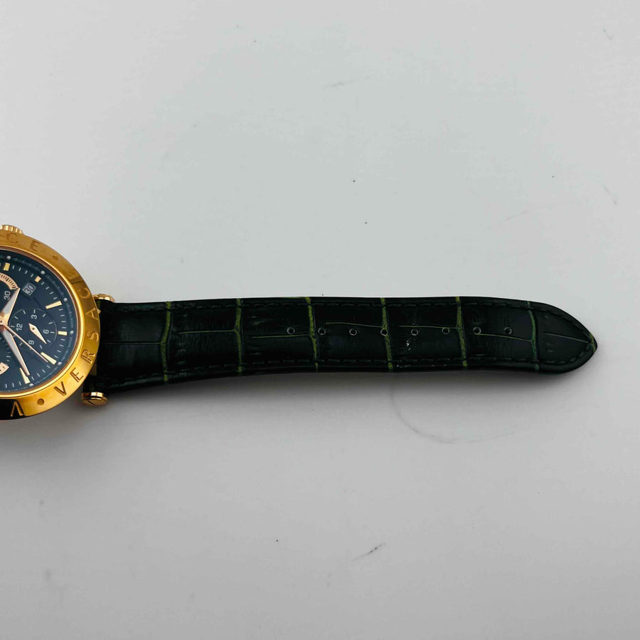 VERSACE VERQ00420 Quartz dial and strap both green replacement bezel available 41.4