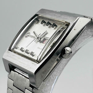 RADO MANHATTAN Water Sealed Automatic Day Date Square Men's Watch 38.0mm