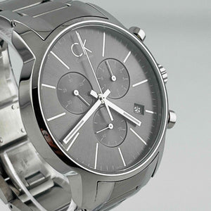 Calvin Klein K2G 271 Quartz grey black dial Chronograph 43.0mm