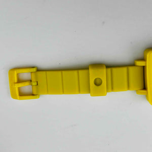 NIXON TRIGITAL A163-1536 LIME PLASTIC BRACELET Yellow watch 34.5mm