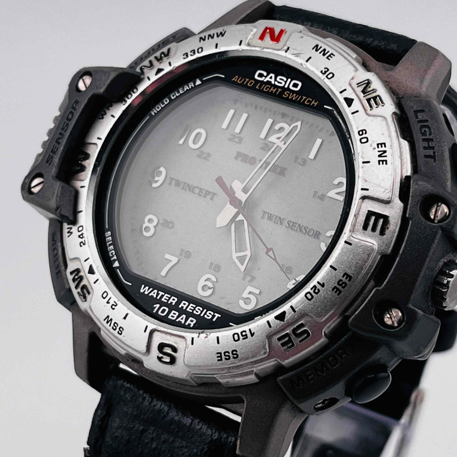 CASIO PROTREK PRT-500 quartz digital analog men's watch Belt NG 51.9mm