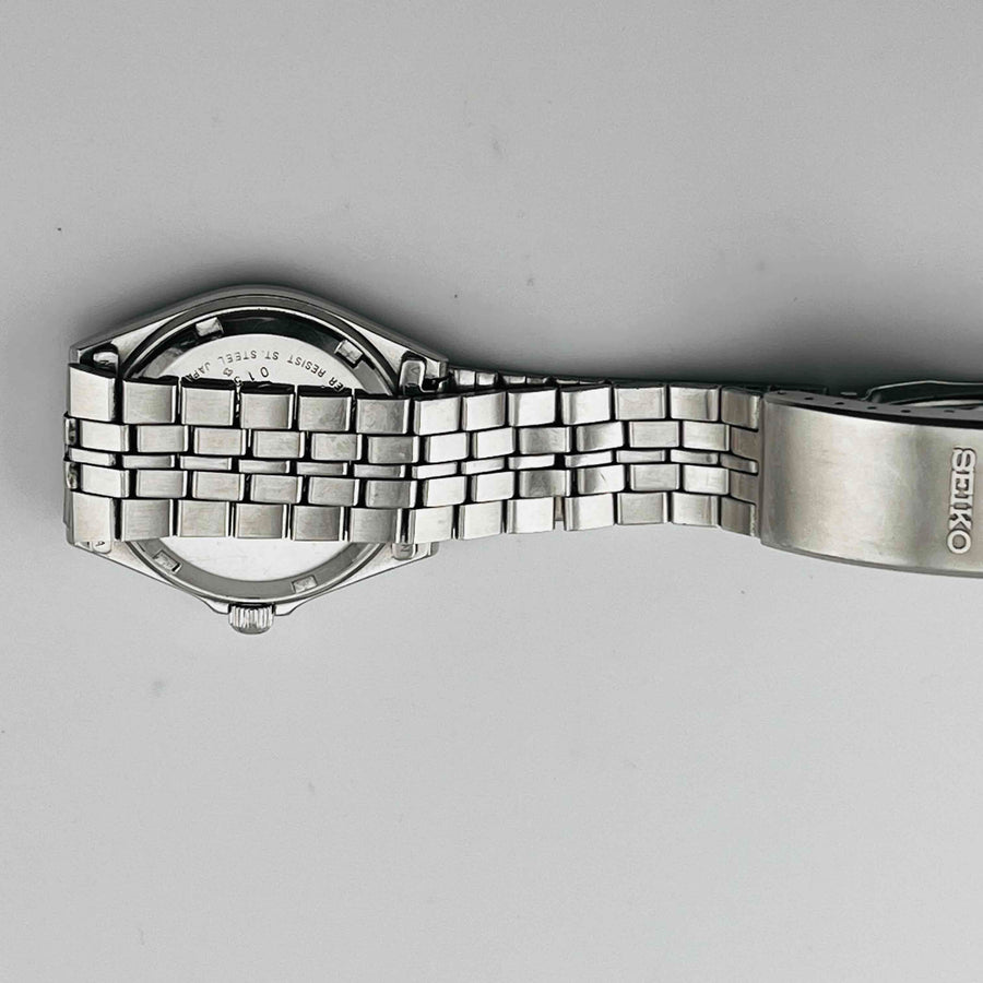 SEIKO SilverWave 8229-8000 Quartz Date Day 33.3mm