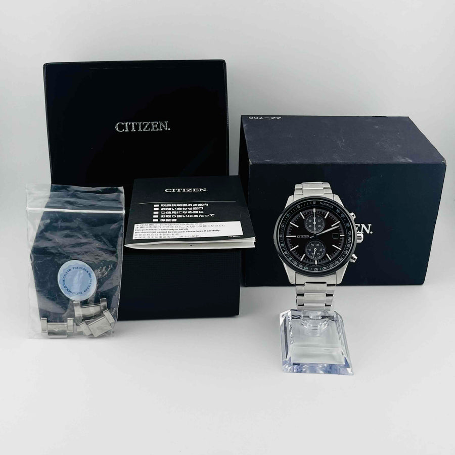 CITIZEN JOUNETSU COLLECTION B642-S122147 Chronograph Eco Drive Quartz 39.9mm