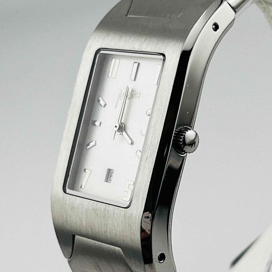 Claude Montana Mb112/1 Quartz 3 ATM water resistant crystal men's watch 23.7mm