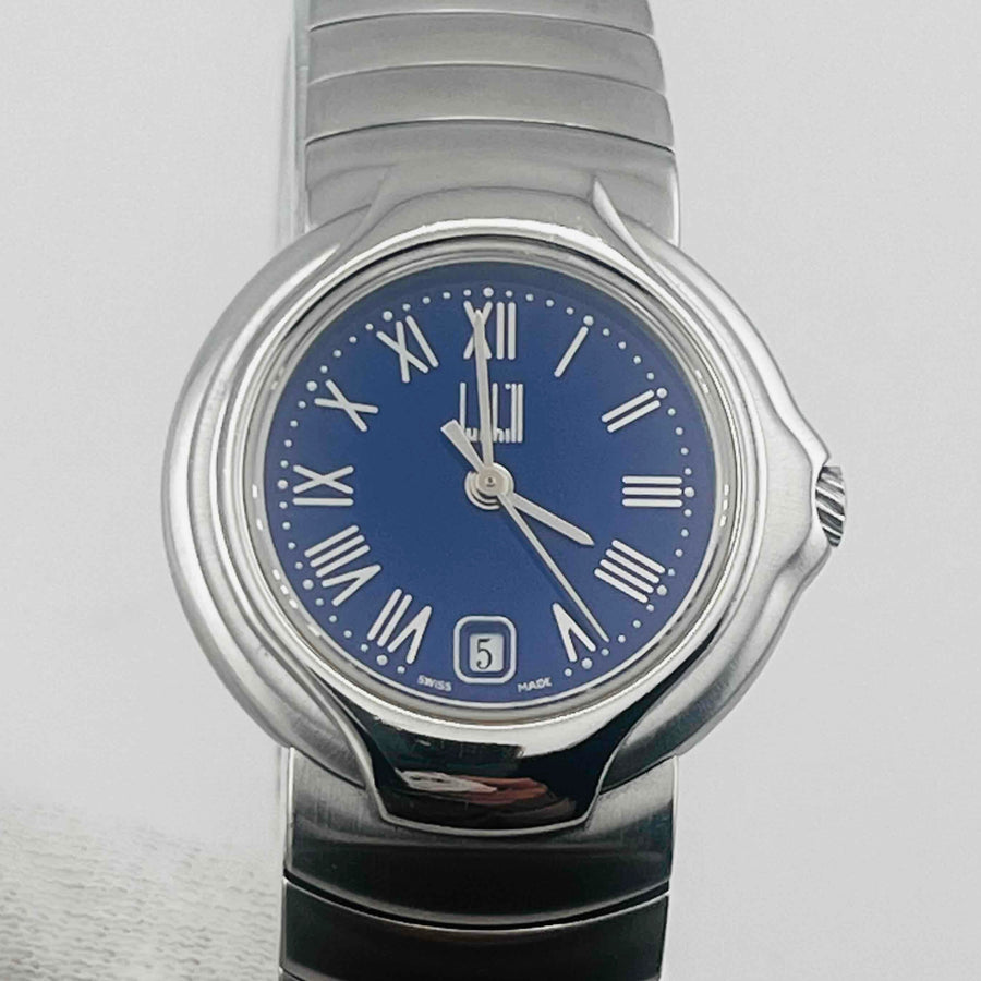 Danhill Millennium CC16050 Roman Numerals Cobalt Blue Dial 8000 Cleaned 227.mm