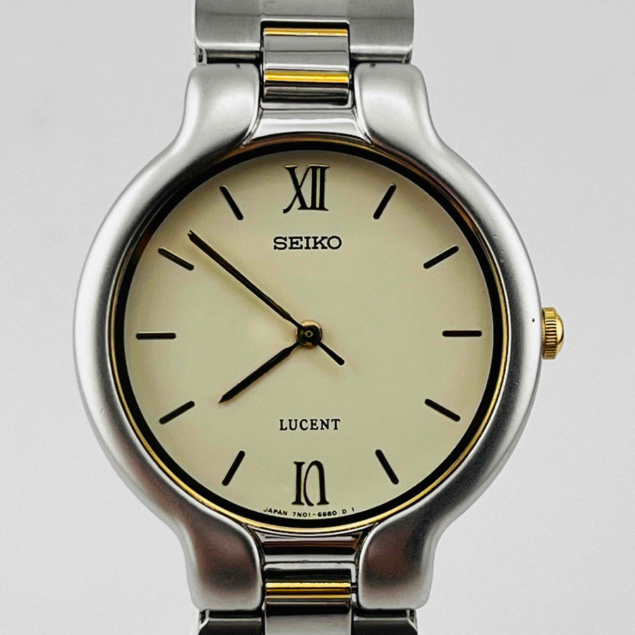SEIKO lucent 7N01-6660 quartz 31.0mm