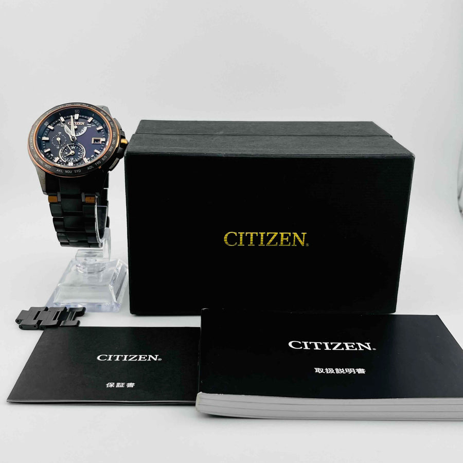 CITIZEN Atessa Eco Drive Date H820-T020186 Solar Men's Watch With pieces 42.0mm