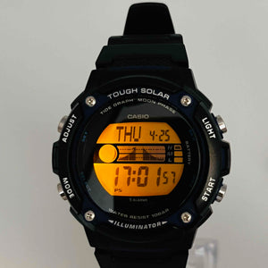 Casio G-Shock W-S210H Sports gear solar equipped with tide graph and moon data43.7mm