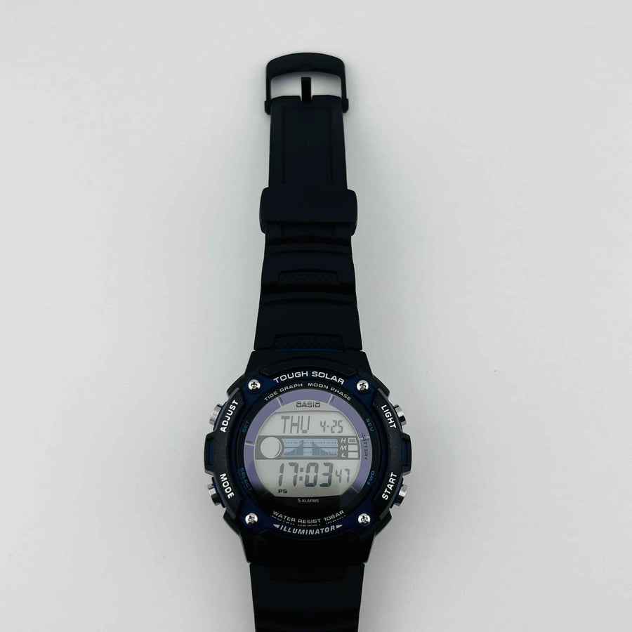 Casio G-Shock W-S210H Sports gear solar equipped with tide graph and moon data43.7mm