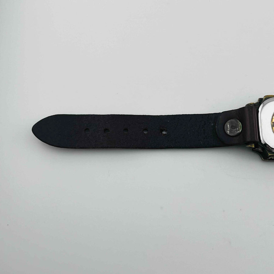 Moola Mechanical Dark red belt, belt dirty Watch 32.8mm