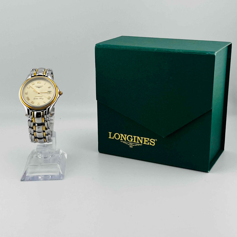 LONGINES Golden Wing L3.606.5 Quartz gold dial 32.8mm
