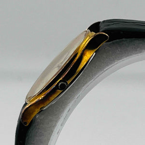SEIKO Dolce 8N41-6010 Quartz Analog Dark Brown Belt Damaged 32.0mm