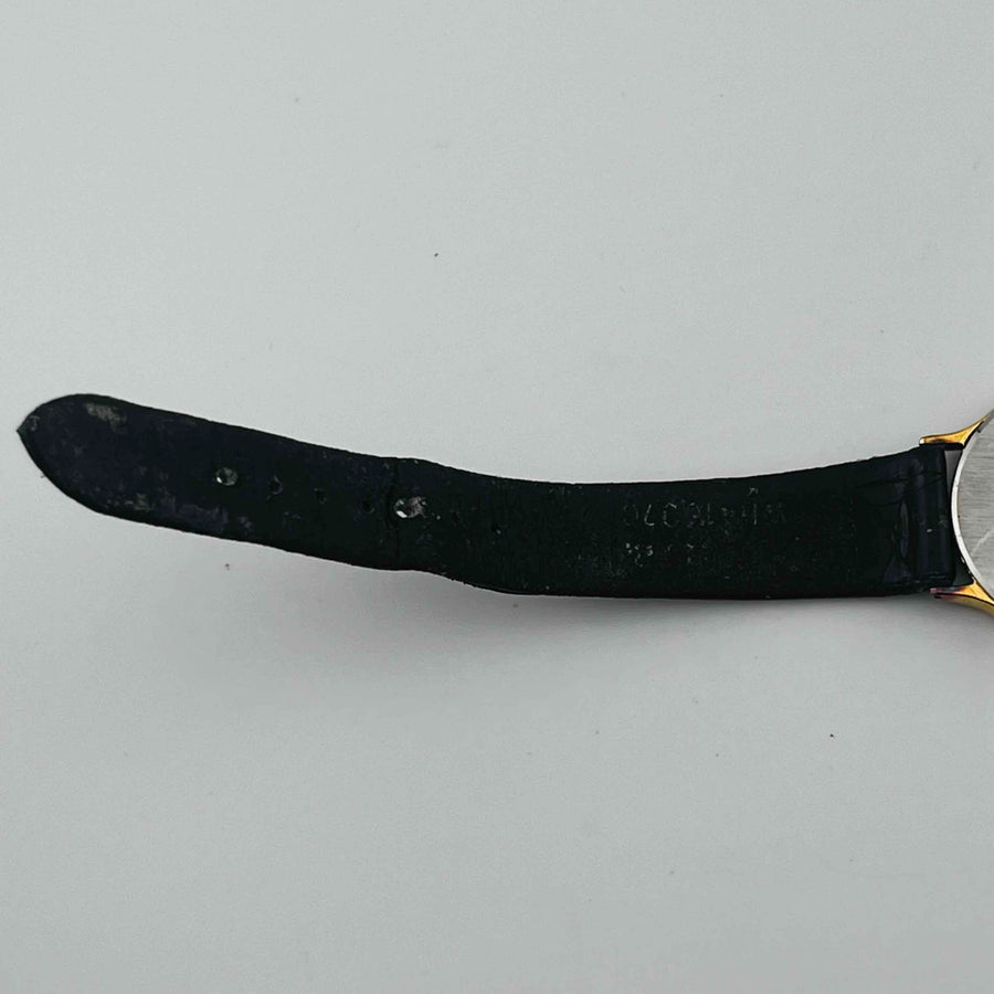 SEIKO Dolce 8N41-6010 Quartz Analog Dark Brown Belt Damaged 32.0mm