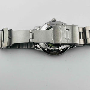 Orient ER02-CB-B-CA Skeleton back automatic winding rainbow bezel side scratched 41.0