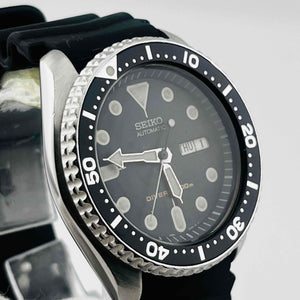 SEIKO 7S26-0020 Divers Black Boy Skx007 Automatic Navy dial black bezel 40.0ｍｍ