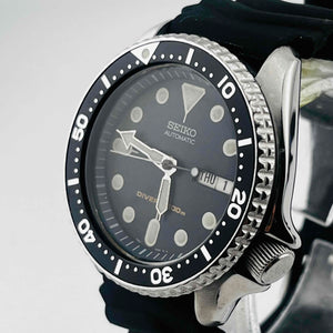 SEIKO 7S26-0020 Divers Black Boy Skx007 Automatic Navy dial black bezel 40.0ｍｍ