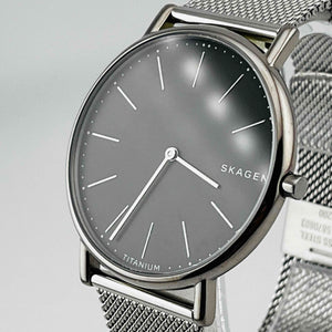 SKAGEN SKW6483 Quartz Titanium Men's Grey/Black Dial 39.7mm