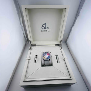 Jacob Co Jc-4D The Five Time Zone Quartz 46.7mm