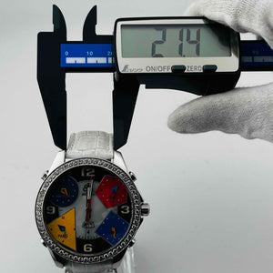 Jacob Co Jc-4D The Five Time Zone Quartz 46.7mm